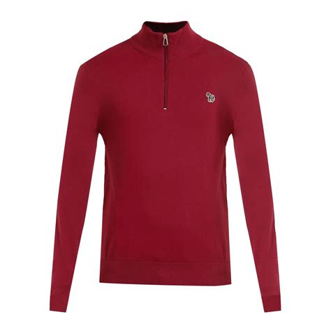Buy Men Red Solid Long Sleeve Sweater Online - 635368 | The Collective