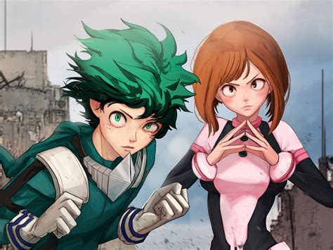 Download wallpaper Fanart, Boku no Hero Academy, Pixiv, My Hero ...