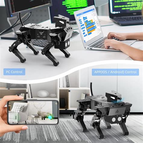 XiaoR Geek Bionic Robot Dog Kit with Graphical Programming India | Ubuy
