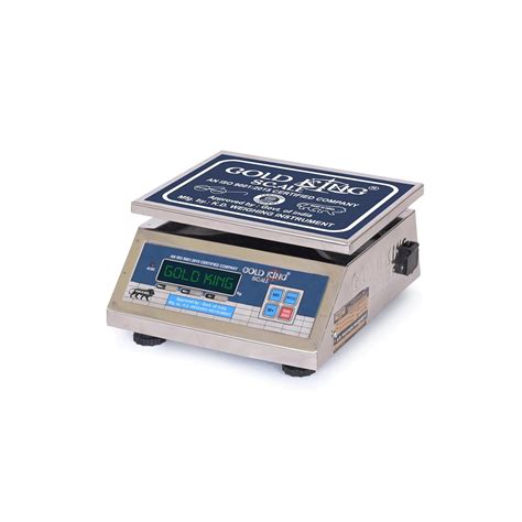 GOLD KING SCALE Digital Countertop Electronic Scale - Maximum Capacity ...