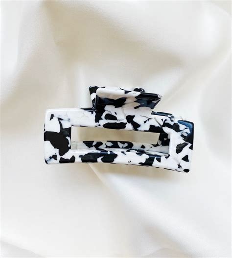 Cow Print Claw Clip – Minimal Lady Jewels