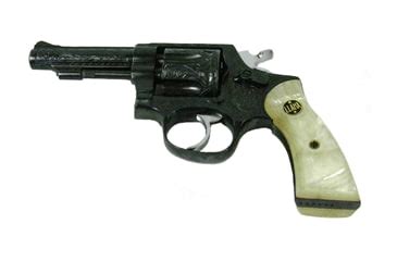 Llama Deluxe-Martial Revolver, .22 Long Rifle, 4in barrel