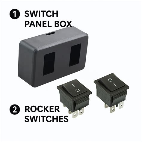 ROBOTIC BOX ENCLOSURE 2 WAY WITH DPDT SWITCHES