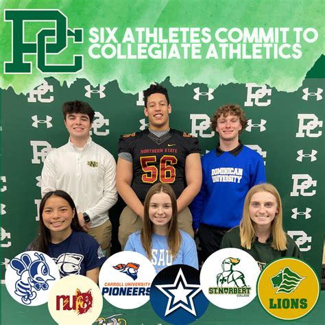 Six Student Athletes Commit to Collegiate Athletics | Providence ...
