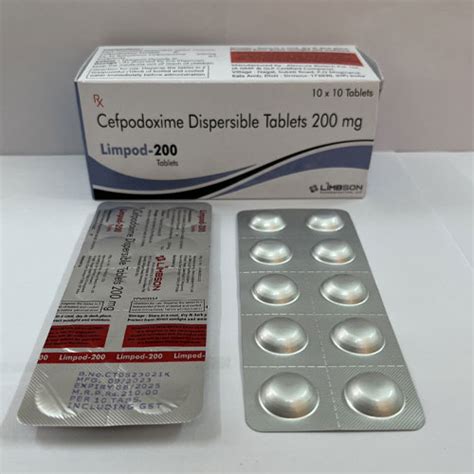 LIMPOD-200 Tablets Limbson Pharmaceutical LLP