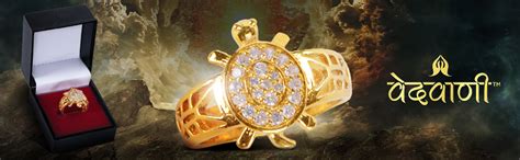 ANAND INDIA Meru Copper Gold Plated Adjustable Tortoise Ring for Men ...