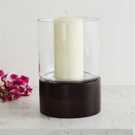 Buy Selena Solid Stand Glass - Hurricane : 15 cm L x 24 cm H ...
