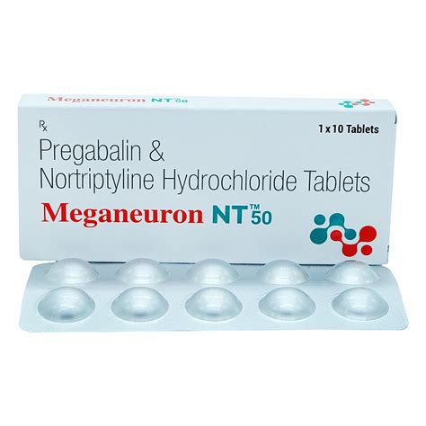 Meganeuron NT 50 Tablet | Uses, Side Effects, Price | Apollo Pharmacy