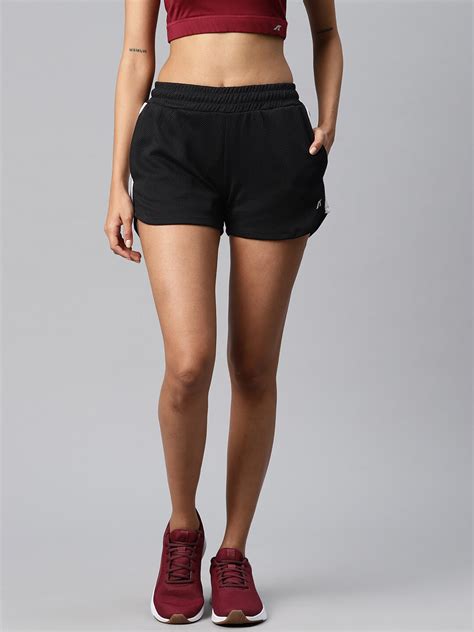 Alcis Women Solid Training or Gym Sports Shorts AAWSHODS00069101