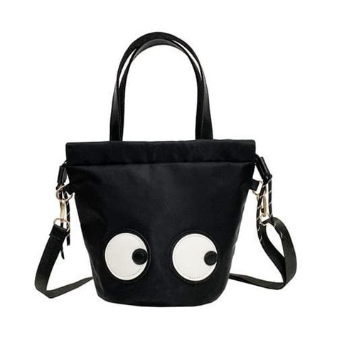 Eye Patch Crossbody Bucket Bag – Blotee