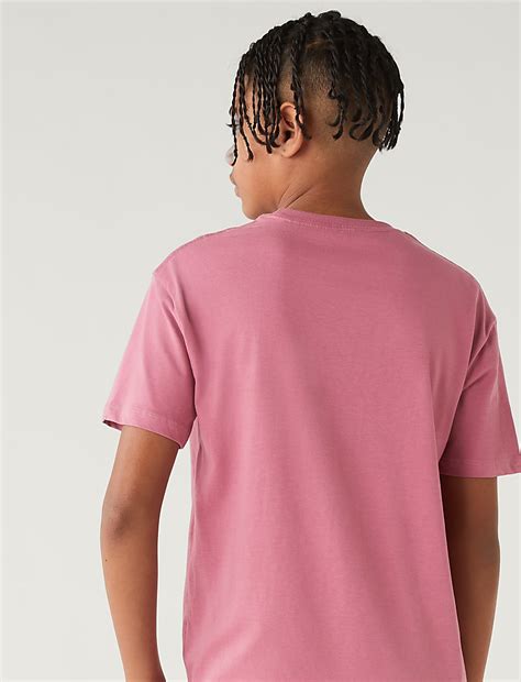 Buy Pure Cotton Anime T-Shirt at Marks & Spencer