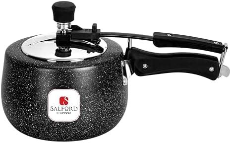 Buy SALFORD by UCOOK Ceramic Pressure Cooker Inner Lid Bulging Shaped I ...