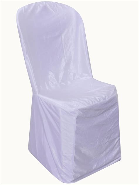 Malabar Chair Cover for Arm-Less Plastic Chair (White) : Amazon.in ...