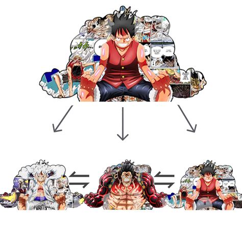 3D Anime Stickers Car Stickers Waterproof Car Decals Japanese Manga ...