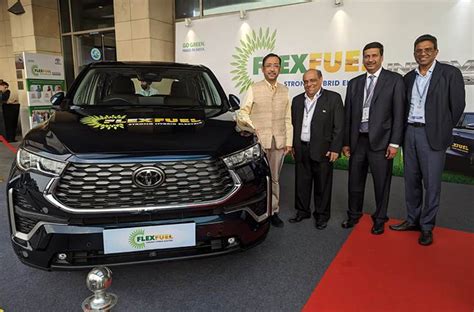 Toyota Kirloskar Motor showcases electrified flex fuel vehicles at ...