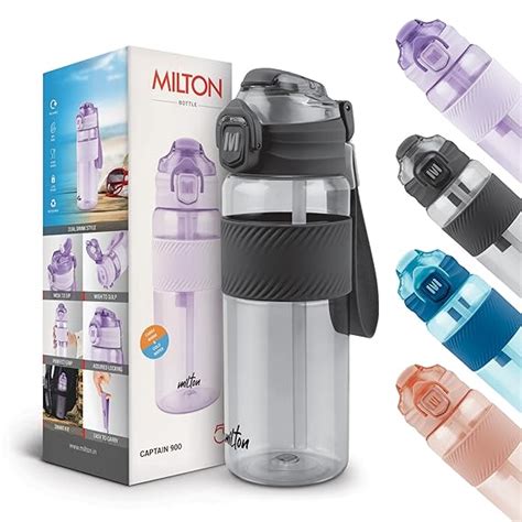 Milton Captain Unbreakable Plastic Water Bottle 850 ml – Sip Plus Gulp ...