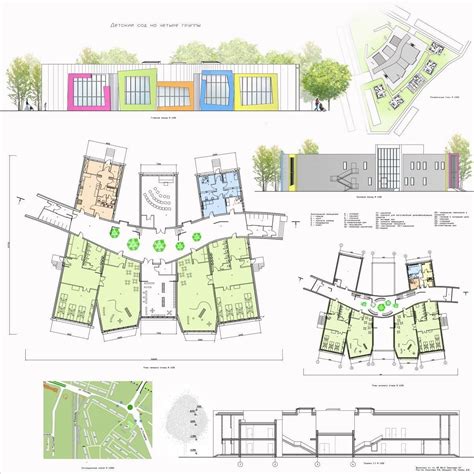 Apartment building floor plan
