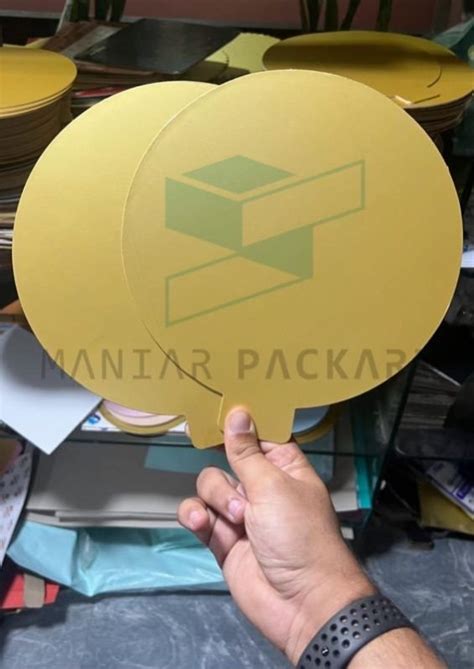 Round MDF Cake Base With Handle Manufacturer, Supplier from Surat