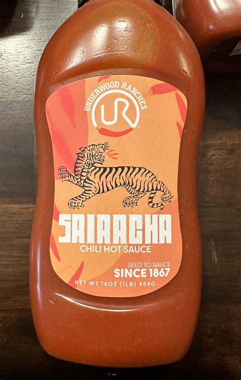 Old and New Underwood Ranch Sriracha : r/hotsauce