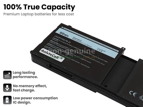 Dell Alienware 17 R4 replacement battery - Laptop battery from Australia