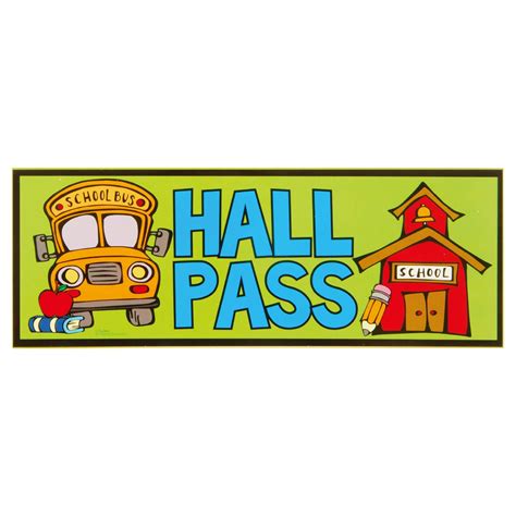 Free Hall Pass Clipart, Download Free Hall Pass Clipart png images ...