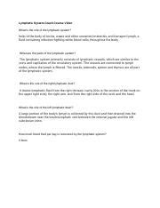 Image result for Crash Course Lymph System