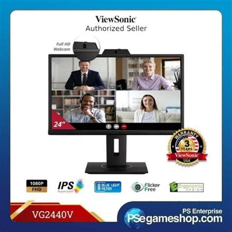 Promo ViewSonic Video Conferencing Monitor 24″ Full HD – IPS -VG2440V ...