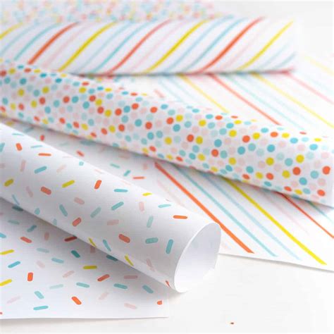 Printable Wrapping Paper