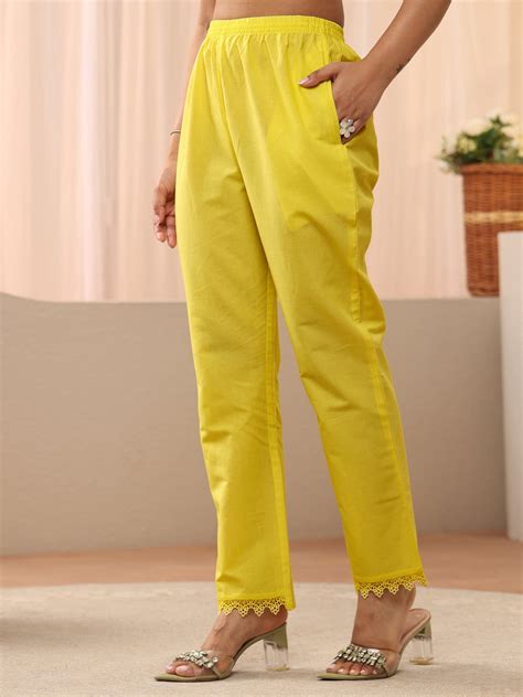 Buy Yellow Floral Embroidered Silk Blend A-Line Suit Set Online at Rs ...