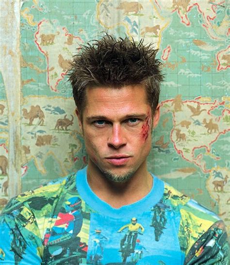 Brad Pitt as Tyler Durden in Fight Club...