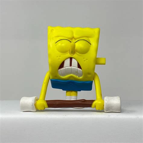 Spongebob Lifting Stuffed Animals