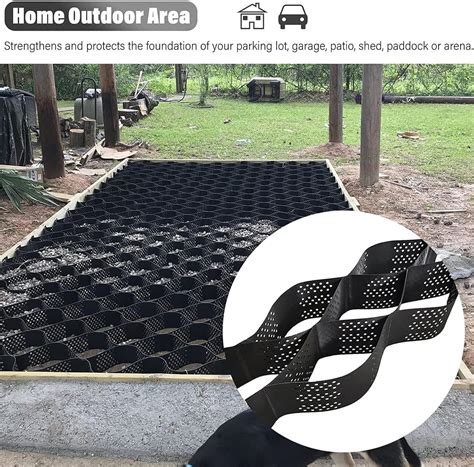 ZSPINJIA geo grid 2Inch Geogrid Driveway, 3ft/ 6ft/ 10ft/ India | Ubuy