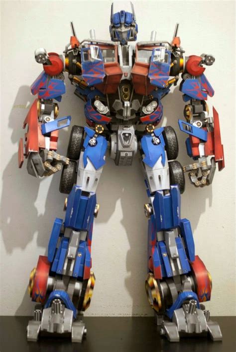 Origami Transformer Optimus Prime 的图像结果