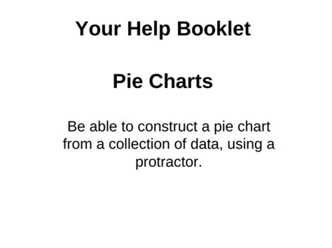 Image result for How to Draw a Pie Chart Using a Protractor