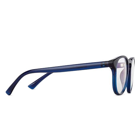 Buy Blue Block Screen Glasses: Blue Full Rim Round Lenskart BLU LB ...