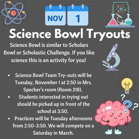 Science Bowl Questions
