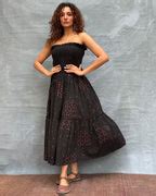 Buy Crimson Earthrise Cotton Dress | Dresses | Dresses designs