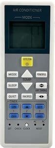 ditec Replacement AC Remote AC-157B Compatible for Air Conditioner ...