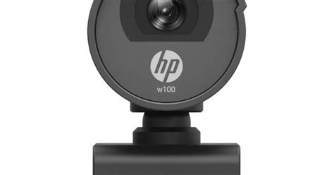HP w100 480P 30 FPS Digital Webcam with Built-in Mic, Plug ...