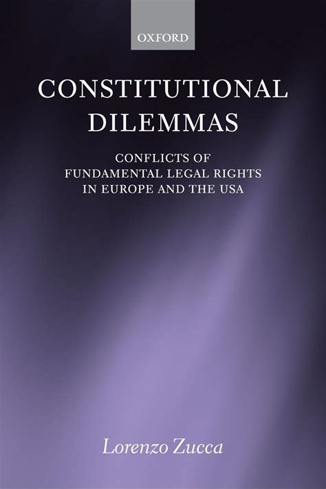Buy Constitutional Dilemmas: Conflicts of Fundamental Legal Rights in ...