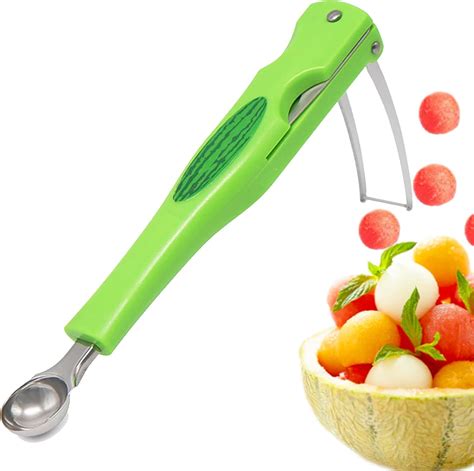 Amazon.com: JAYVAR Watermelon Cutter Slicer, 3 in 1 Melon Baller Scoop ...