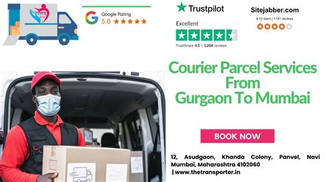 Luggage Transport and Courier Services From Gurgaon to Mumbai ...