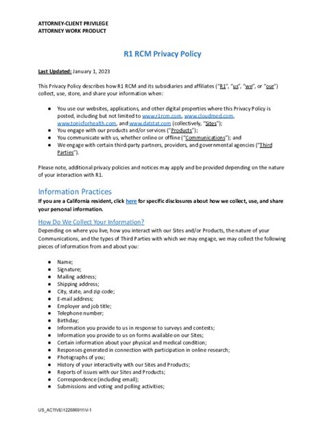 Fillable Online Attorney-Client Privilege and Work Product Fax Email ...