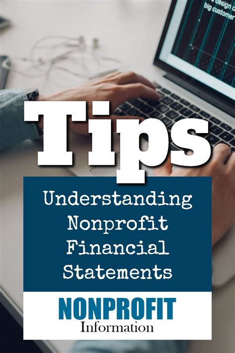 Understanding Nonprofit Financial Statements | Nonprofit startup, Non ...