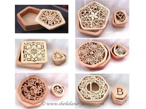 Image result for Scroll Saw Patterns Money Box