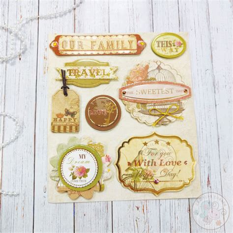 3D Travel Stickers – CRAFTERS CORNER