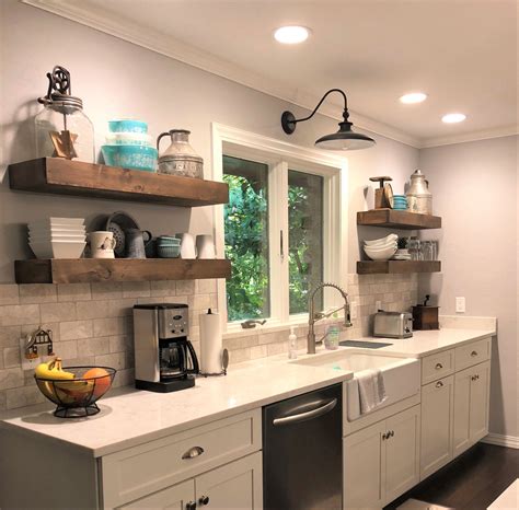 20+ Kitchen Floating Shelves Decor