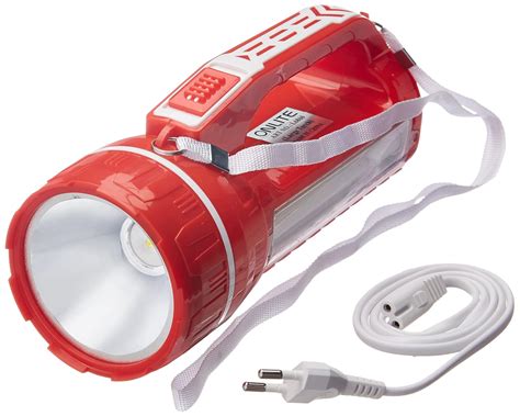 OnLite L6860 15-Watt Rechargeable LED Torch (Color May Vary) : Amazon ...