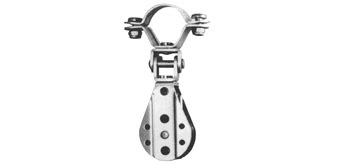 Polea para candelero articulada cabo 10 mm | Naval Chicolino