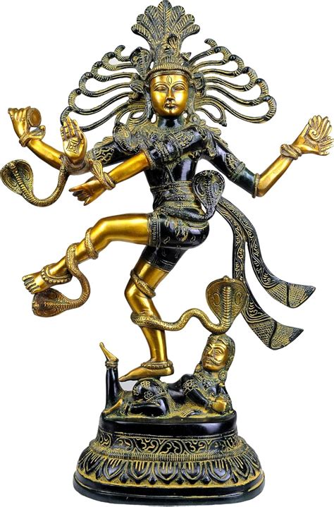Exoticindia Lord Shiva as Nataraja Statue, BlackGold India | Ubuy